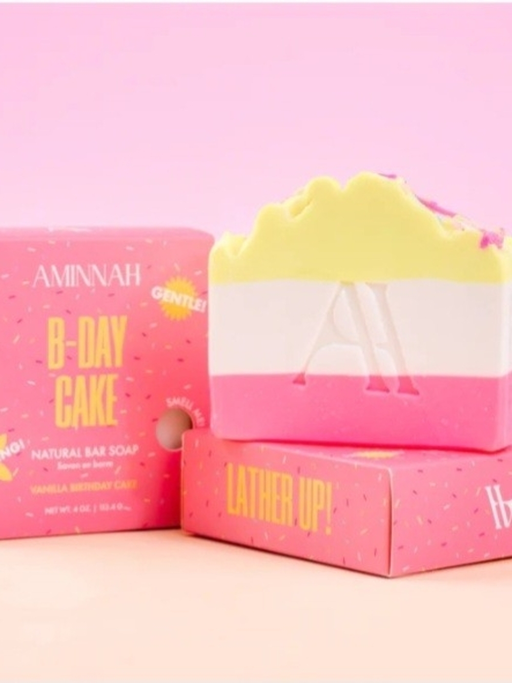 B-Day Cake Natural Bar Soap